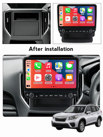 Navigatie dedicata Forester 2017-2020 cu butoane rotative model 2024, 9 Inch, 2GB RAM 32GB ROM, Quadcore, Android 13, WiFi, Bluetooth, Magazin Play [3]