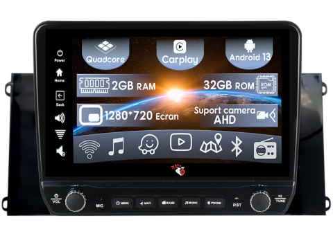 Transit PRO 2022 - Navigatie dedicata Transit PRO 2022cu butoane rotative model 2024, 9 Inch, 2GB RAM 32GB ROM, Quadcore, Android 13, WiFi, Bluetooth, Magazin Play