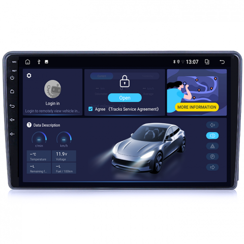 (Resigilata) Navigatie dedicata Ford Transit 350 2020-2021, 2GB RAM 32GB ROM, Quad Core, Display 9" IPS Full HD, Carplay, Android 13, Bluetooth, Magazin Play, Suport camere AHD [7]
