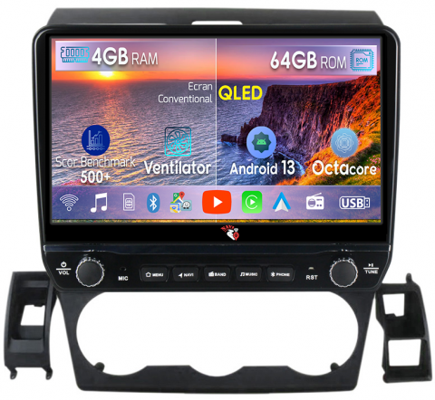 Forester 2015-2017 - Navigatie dedicata Forester 2015-2017 cu butoane rotative model 2024, 4 GB RAM 64 ROM, Quadcore, Android 13, Display QLED, 9", DSP, Carplay, Android Auto, Internet, Youtube , Waze ,