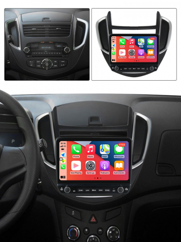 Navigatie dedicata Trax Tracker 2014-2016 cu butoane rotative model 2024, 9 Inch, 2GB RAM 32GB ROM, Quadcore, Android 13, WiFi, Bluetooth, Magazin Play [3]