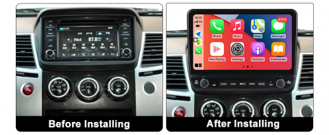Navigatie dedicata L200 2008-2016 cu butoane rotative model 2024, 9 Inch, 2GB RAM 32GB ROM, Quadcore, Android 13, WiFi, Bluetooth, Magazin Play [4]