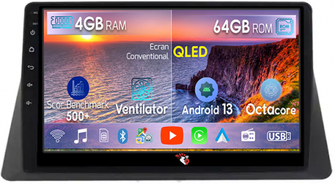 Honda - Navigatie dedicata Honda Accord 8th 2008-2013, 4GB RAM 64GB ROM, Octacore, Android 13, Display QLED 10", DSP, Carplay, Android Auto, Internet, Youtube, Waze, WIFI, Bluetooth