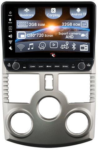 Rush 2006-2016 - Navigatie dedicata Rush 2006-2016 cu butoane rotative model 2024, 9 Inch, 2GB RAM 32GB ROM, Quadcore, Android 13, WiFi, Bluetooth, Magazin Play