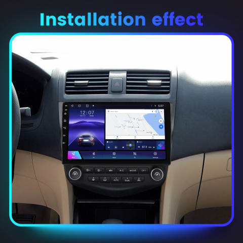 Navigatie dedicata HONDA ACCORD VII 2003 – 2008, 4GB RAM 64GB ROM, Octacore, Android 13, Display QLED 9", DSP, Carplay, Android Auto, Internet, Youtube, Waze, WIFI, Bluetooth [8]