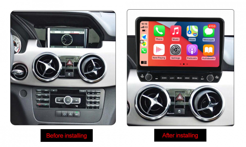 Navigatie dedicata GLK-Class X204 2013-2015(NTG 4.5) cu butoane rotative model 2024, 10 Inch, 2GB RAM 32GB ROM, Quadcore, Android 13, WiFi, Bluetooth, Magazin Play [5]