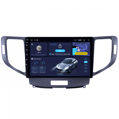 (Resigilata) Navigatie dedicata Honda Accord VII 2008 - 2012, 2GB RAM 32GB ROM, Quad Core, Display 9" IPS Full HD, Carplay, Android 13, Bluetooth, Magazin Play, Suport camere AHD [10]