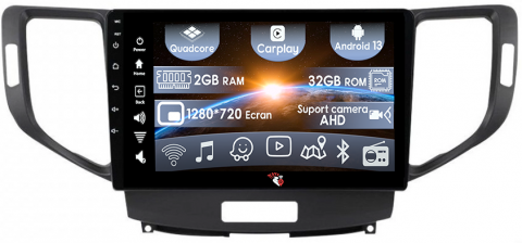 Honda - (Resigilata) Navigatie dedicata Honda Accord VII 2008 - 2012, 2GB RAM 32GB ROM, Quad Core, Display 9" IPS Full HD, Carplay, Android 13, Bluetooth, Magazin Play, Suport camere AHD