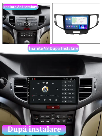 (Resigilata) Navigatie dedicata Honda Accord VII 2008 - 2012, 2GB RAM 32GB ROM, Quad Core, Display 9" IPS Full HD, Carplay, Android 13, Bluetooth, Magazin Play, Suport camere AHD [8]
