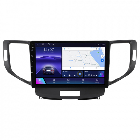 Navigatie dedicata Honda Accord VII 2008 - 2012, 4GB RAM 32GB ROM, Octacore, Android 14, Display QLED 1K 9", DSP, Carplay&Android Auto, SIM 4G, Bluetooth, Ventilator Activ [1]