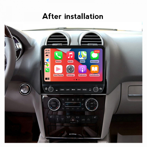Navigatie dedicata M-Class GL-Class 2005-2009 cu butoane rotative model 2024, 10 Inch, 2GB RAM 32GB ROM, Quadcore, Android 13, WiFi, Bluetooth, Magazin Play [2]