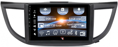 Honda - (Resigilata) Navigatie dedicata Honda CR-V 2012, 2GB RAM 32GB ROM, Quad Core, 10.25" IPS Full HD, Carplay, Android 13, Bluetooth, Magazin Play, Suport camere AHD