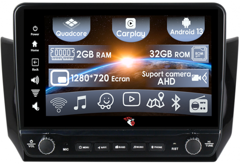 Sylphy 2012-2018 - Navigatie dedicata Sylphy 2012-2018 cu butoane rotative model 2024, 10 Inch, 2GB RAM 32GB ROM, Quadcore, Android 13, WiFi, Bluetooth, Magazin Play
