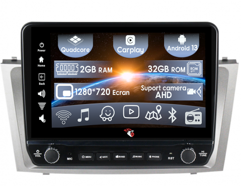 Camry 2006-2011 - Navigatie dedicata Camry 2006-2011 cu butoane rotative model 2024, 9 Inch, 2GB RAM 32GB ROM, Quadcore, Android 13, WiFi, Bluetooth, Magazin Play