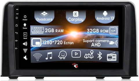 Honda - (Resigilata) Navigatie dedicata Honda CR-V 2016-2018, 2GB RAM 32GB ROM, Quad Core, Display 9" IPS Full HD, Carplay, Android 13, Bluetooth, Magazin Play, Suport camere AHD