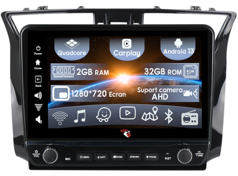 Sylphy 2003-2012 - Navigatie dedicata Sylphy 2003-2012 cu butoane rotative model 2024, 10 Inch, 2GB RAM 32GB ROM, Quadcore, Android 13, WiFi, Bluetooth, Magazin Play