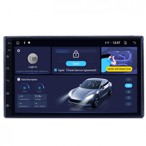 (Resigilata) Navigatie dedicata Honda CR-V II 2001-2006, 2GB RAM 32GB ROM, Quad Core, Display 9" IPS Full HD, Carplay, Android 13, Bluetooth, Magazin Play, Suport camere AHD [4]