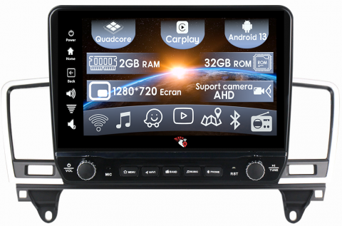 Mercedes-Benz - Navigatie dedicata M-Class 2011-2015 cu butoane rotative model 2024, 10 Inch, 2GB RAM 32GB ROM, Quadcore, Android 13, WiFi, Bluetooth, Magazin Play