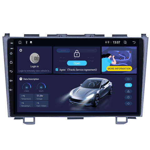 (Resigilata) Navigatie dedicata Honda CRV ( 2006 - 2011 ), 2GB RAM 32GB ROM, Quad Core, Display 9" IPS Full HD, Carplay, Android 13, Bluetooth, Magazin Play, Suport camere AHD [4]