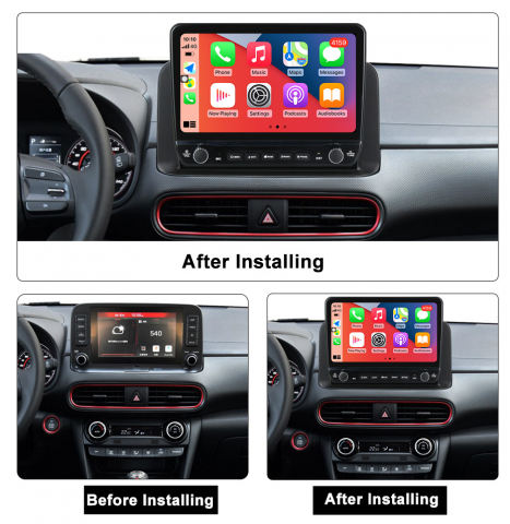 Navigatie dedicata Encino 2018-2020 cu butoane rotative model 2024, 10 Inch, 2GB RAM 32GB ROM, Quadcore, Android 13, WiFi, Bluetooth, Magazin Play [4]