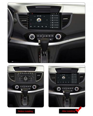 Navigatie dedicata Honda CRV 2012-2017, 4GB RAM 32GB ROM, Octacore, Android 14, Display QLED 1K 10", DSP, Carplay&Android Auto, SIM 4G, Bluetooth, Ventilator Activ [8]