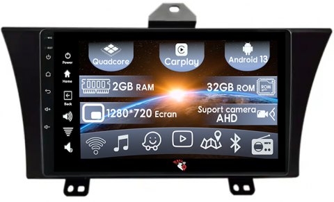Honda - (Resigilata) Navigatie dedicata Honda Elysion 2012-2015, 2GB RAM 32GB ROM, Quad Core, Display 9" IPS Full HD, Carplay, Android 13, Bluetooth, Magazin Play, Suport camere AHD