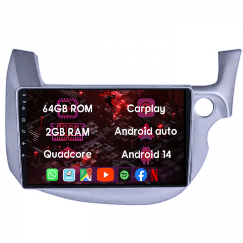 (Resigilata) Navigatie dedicata Honda Fit/Jazz 2008-2013, 2GB RAM 32GB ROM, Quad Core, Display 10" IPS Full HD, Carplay, Android 13, Bluetooth, Magazin Play, Suport camere AHD [6]