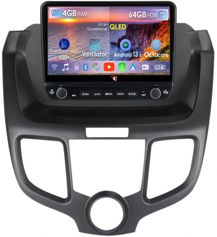Honda - Navigatie dedicata Honda Odyssey 3 2003-2008 cu butoane rotative model 2024, 4 GB RAM 64 ROM, Quadcore, Android 13, Display QLED, 9", DSP, Carplay, Android Auto, Internet, Youtube , Waze , WI-F
