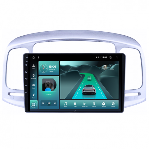 (Resigilata) Navigatie dedicata Hyundai Accent 2006-2011, 2GB RAM 32GB ROM, Quad Core, Display 9" IPS Full HD, Carplay, Android 13, Bluetooth, Magazin Play, Suport camere AHD [11]