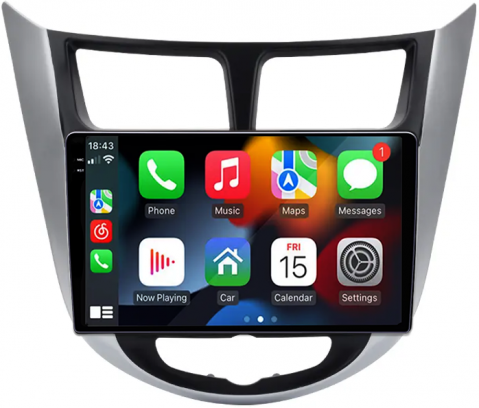 Navigatie dedicata Hyundai Accent 2010-2016, 12GB RAM 256GB ROM, Android 13, Rezolutie 2K, Display QLED, 9", DSP, Carplay, Android Auto, Internet, Youtube, Waze, Wi Fi, USB [2]