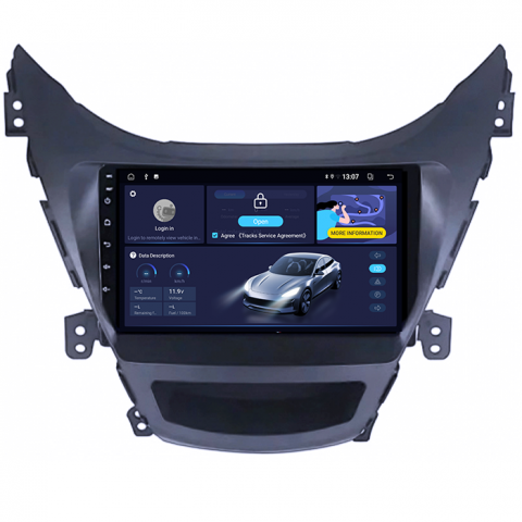 (Resigilata) Navigatie dedicata Hyundai Avante 2013-2016, 2GB RAM 32GB ROM, Quad Core, Display 9" IPS Full HD, Carplay, Android 13, Bluetooth, Magazin Play, Suport camere AHD [6]