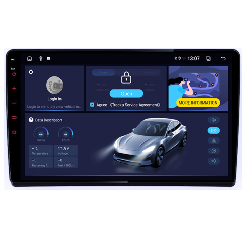 (Resigilata) Navigatie dedicata Hyundai AZERA 2006-2010, 2GB RAM 32GB ROM, Quad Core, Display 9" IPS Full HD, Carplay, Android 13, Bluetooth, Magazin Play, Suport camere AHD [5]