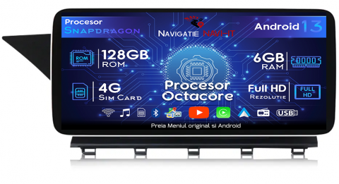 Mercedes-Benz - Navigatie dedicata Mercedes GLK X204 NTG 4.5, Android 13, Wireless Carplay si Android auto 6GB RAM 128GB ROM, Navigatie dedicata Mercedes CLS W218 NTG4.5, Android 13,
