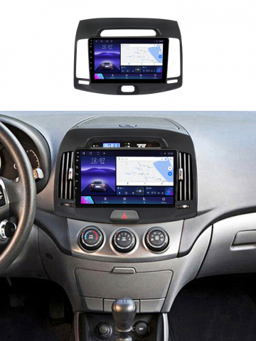 Navigatie dedicata Hyundai Elantra 2006-2011, 4GB RAM 32GB ROM, Octacore, Android 14, Display QLED 1K 9", DSP, Carplay&Android Auto, SIM 4G, Bluetooth, Ventilator Activ [6]