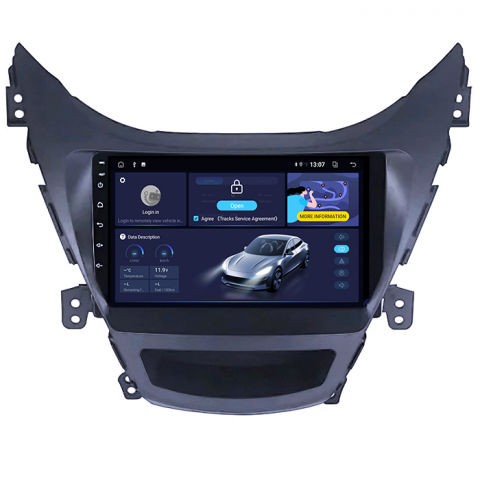 (Resigilata) Navigatie dedicata Hyundai Elantra 2011-2016, 2GB RAM 32GB ROM, Android 13, WI-FI, Bluetooth, Magazin Play [3]