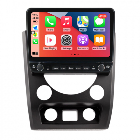 SsangYong - Navigatie dedicata Rexton W 2014-2016 cu butoane rotative model 2024, 4 GB RAM 64 ROM, Quadcore, Android 13, Display QLED, 9", DSP, Carplay, Android Auto, Internet, Youtube , Waze ,