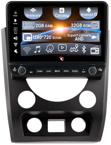 SsangYong - Navigatie dedicata Rexton W 2014-2016 cu butoane rotative model 2024, 9 Inch, 2GB RAM 32GB ROM, Quadcore, Android 13, WiFi, Bluetooth, Magazin Play