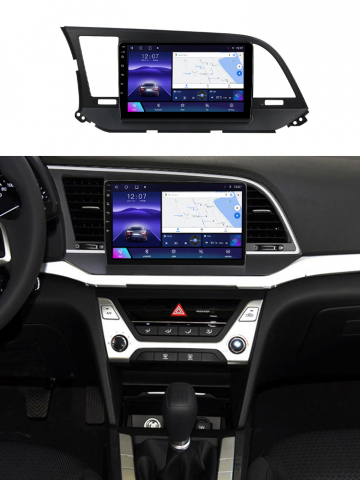 Navigatie dedicata Hyundai Elantra 2019, 4GB RAM 32GB ROM, Octacore, Android 14, Display QLED 1K 9", DSP, Carplay&Android Auto, SIM 4G, Bluetooth, Ventilator Activ [6]