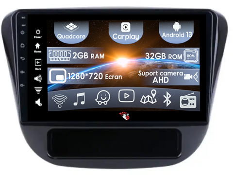 Elantra 2019 - (Resigilata) Navigatie dedicata Hyundai Elantra 2019, 2GB RAM 32GB ROM, Quad Core, Display 9" IPS Full HD, Carplay, Android 13, Bluetooth, Magazin Play, Suport camere AHD