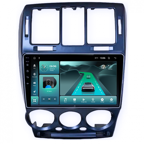 (Resigilata) Navigatie dedicata HYUNDAI GETZ 2002-2011, 2GB RAM 32GB ROM, Quad Core, Display 9" IPS Full HD, Carplay, Android 13, Bluetooth, Magazin Play, Suport camere AHD [2]