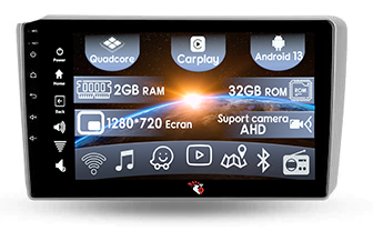 Getz 2004-2006 - (Resigilata) Navigatie dedicata Hyundai Getz 2004-2006, 2GB RAM 32GB ROM, Quad Core, Display 9" IPS Full HD, Carplay, Android 13, Bluetooth, Magazin Play, Suport camere AHD