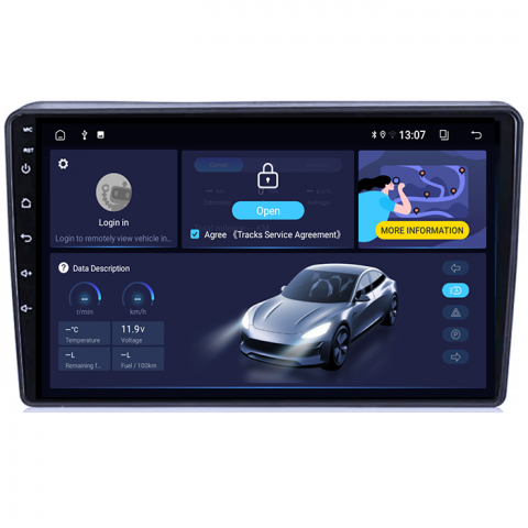 (Resigilata) Navigatie dedicata Hyundai H1 2007-2015, 2GB RAM 32GB ROM, Quad Core, Display 9" IPS Full HD, Carplay, Android 13, Bluetooth, Magazin Play, Suport camere AHD [5]