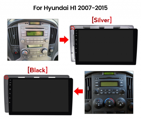 Navigatie dedicata Hyundai H1 2007-2015, 4GB RAM 32GB ROM, Octacore, Android 14, Display QLED 1K 9", DSP, Carplay&Android Auto, SIM 4G, Bluetooth, Ventilator Activ [8]