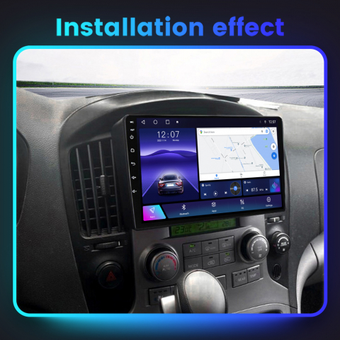 (Resigilata) Navigatie dedicata Hyundai H1 2007-2015, 2GB RAM 32GB ROM, Quad Core, Display 9" IPS Full HD, Carplay, Android 13, Bluetooth, Magazin Play, Suport camere AHD [4]