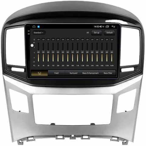 Navigatie dedicata Hyundai H1 2017-2018, 12GB RAM 256GB ROM, Android 13, Rezolutie 2K, Display QLED, 9", DSP, Carplay, Android Auto, Internet, Youtube, Waze, Wi Fi, USB [2]