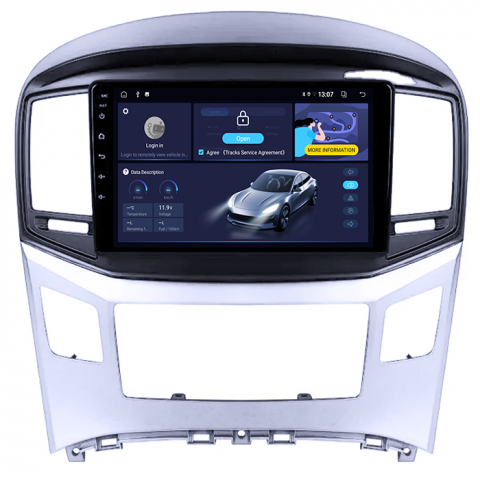 (Resigilata) Navigatie dedicata Hyundai H1 2017-2018, 2GB RAM 32GB ROM, Quad Core, Display 9" IPS Full HD, Carplay, Android 13, Bluetooth, Magazin Play, Suport camere AHD [1]