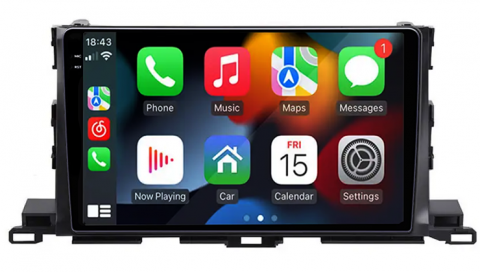 Navigatie dedicata Toyota Highlander 2013-2018, 12GB RAM 256GB ROM, Android 13, Rezolutie 2K, Display QLED, 10", DSP, Carplay, Android Auto, Internet, Youtube, Waze, Wi Fi, USB [3]