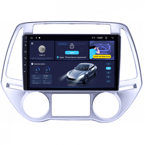 (Resigilata) Navigatie dedicata Hyundai I20 2012-2014, 2GB RAM 32GB ROM, Quad Core, Display 10" IPS Full HD, Carplay, Android 13, Bluetooth, Magazin Play, Suport camere AHD [3]