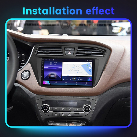 Navigatie dedicata Hyundai i20 2015-2017, 4GB RAM 64GB ROM, Octacore, Android 13, Display QLED 9", DSP, Carplay, Android Auto, Internet, Youtube, Waze, WIFI, Bluetooth [3]