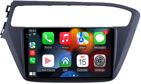 Navigatie dedicata Hyundai i20 2017-2018, 12GB RAM 256GB ROM, Android 13, Rezolutie 2K, Display QLED, 9", DSP, Carplay, Android Auto, Internet, Youtube, Waze, Wi Fi, USB [2]